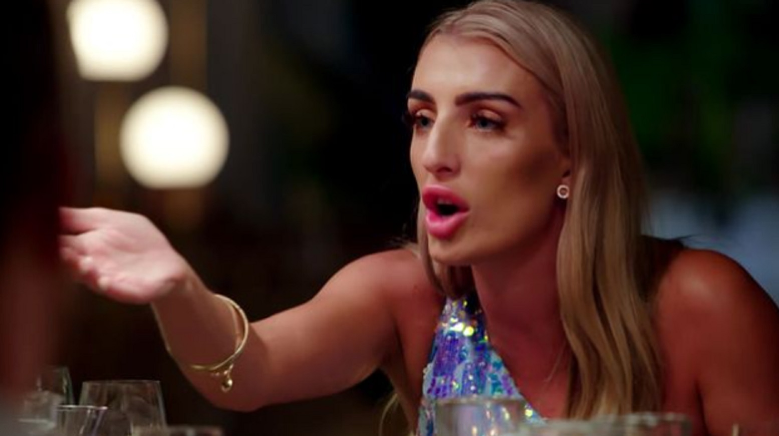 Tamara shouting across the table on MAFSA