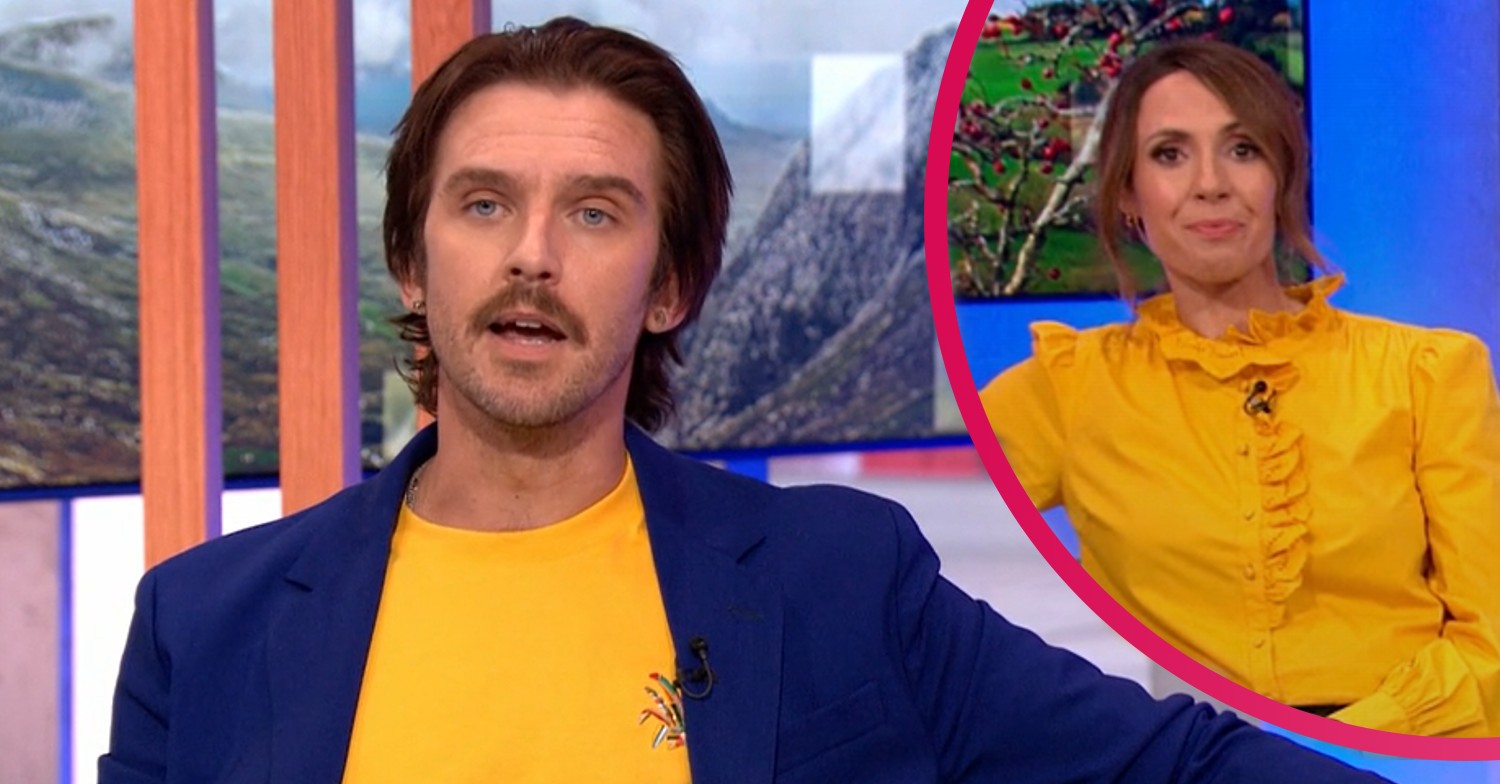 Dan Stevens and Alex Jones on BBC The One Show