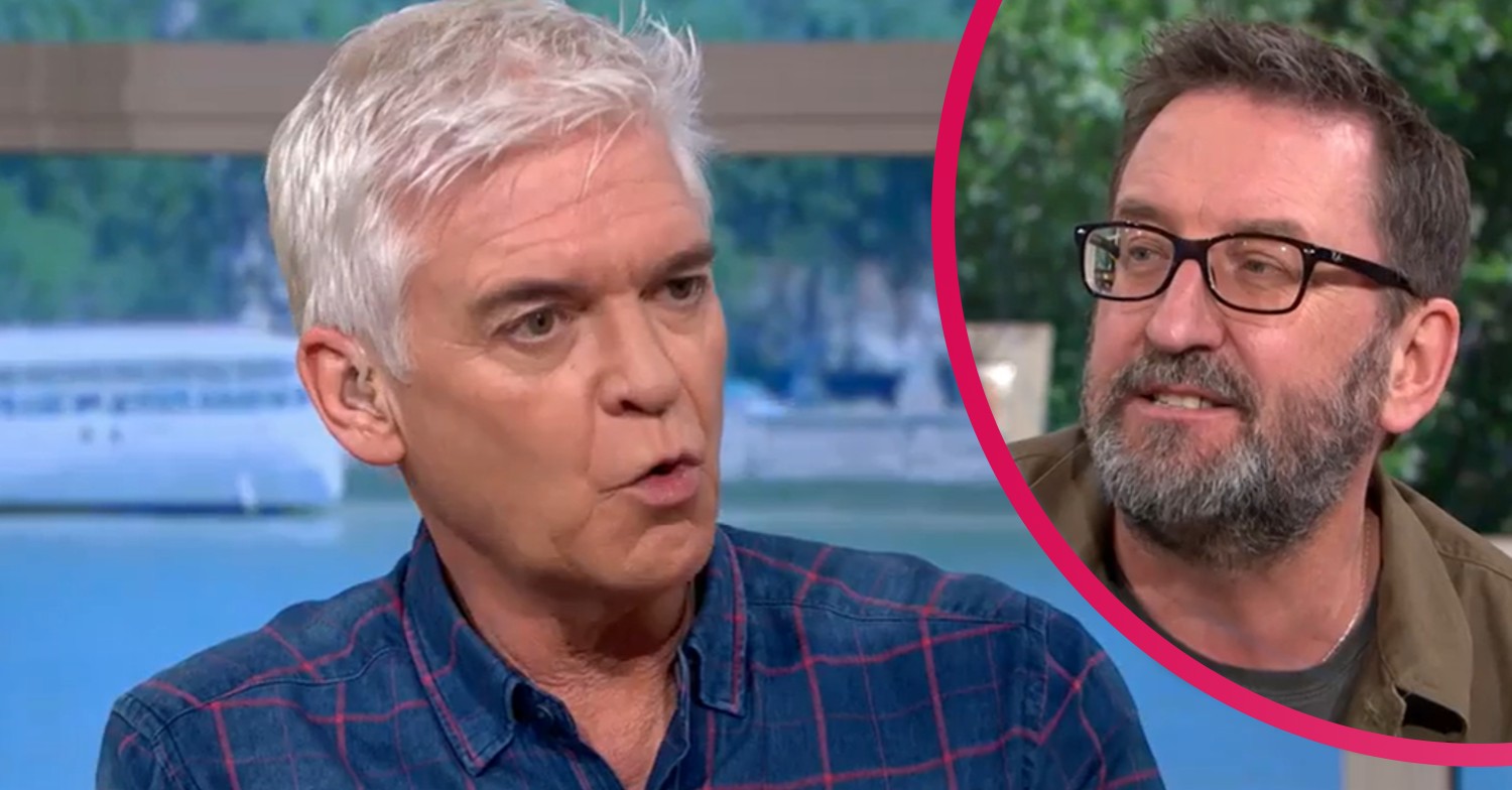 Phillip Schofield and Lee Mack on This Morning today April 19, 2022