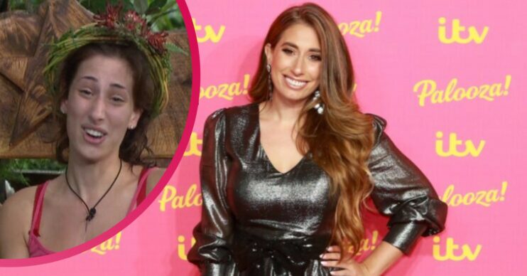 stacey solomon on I'm a Celeb