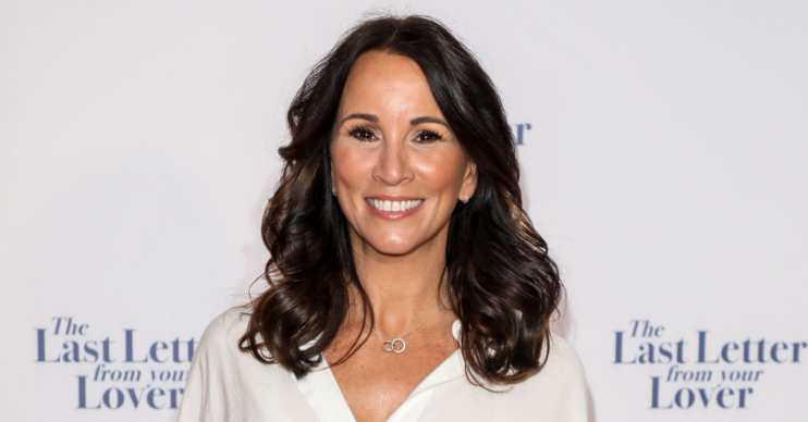 Andrea McLean smiling at a previous event