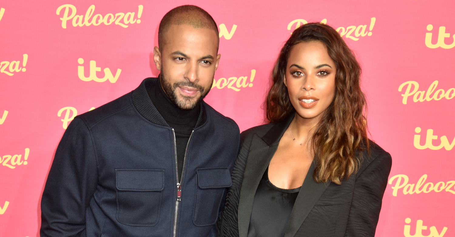Marvin Humes and wife Rochelle Humes smoulder at ITV Palooza