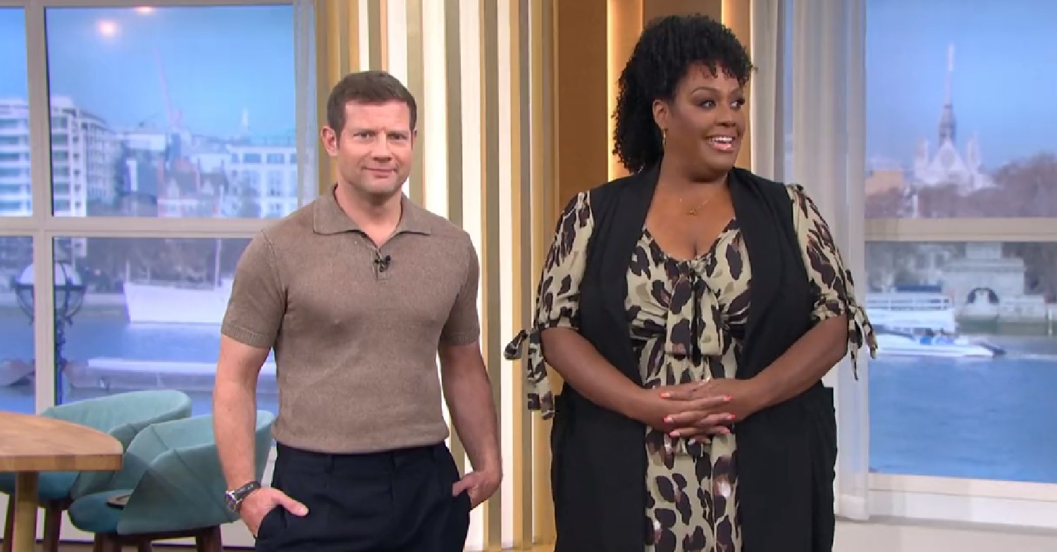 Dermot O'Leary and Alison Hammond hosting This Morning on today, April 6, 2022