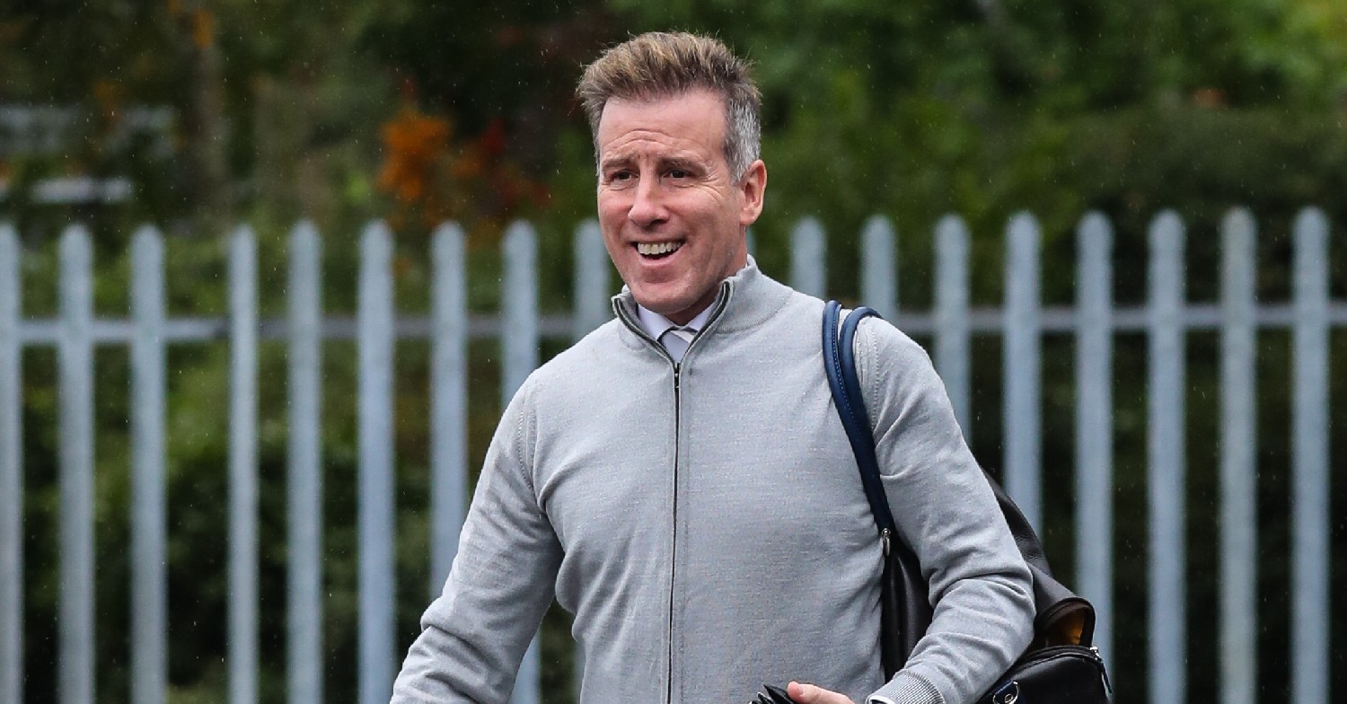 Strictly judge Anton Du Beke grinning during outing