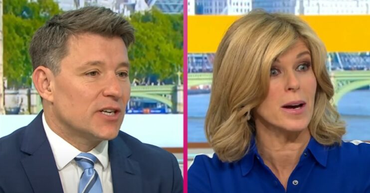 Ben Shephard and Kate Garraway on GMB today