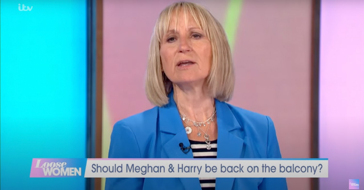 Carol McGiffin on Loose Women today