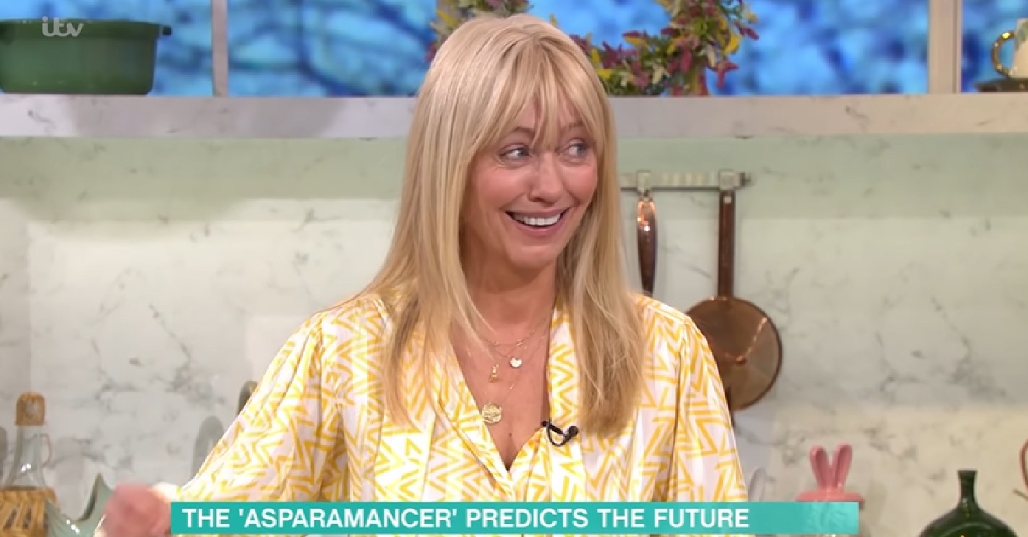 Clodagh McKenna smiling on This Morning today