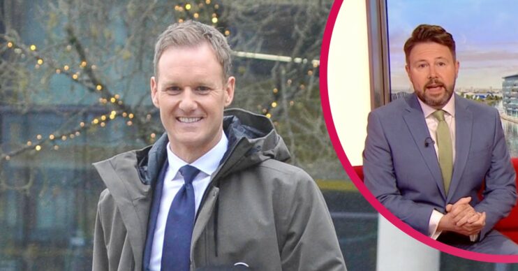 Dan Walker, Jon Kay on BBC Breakfast