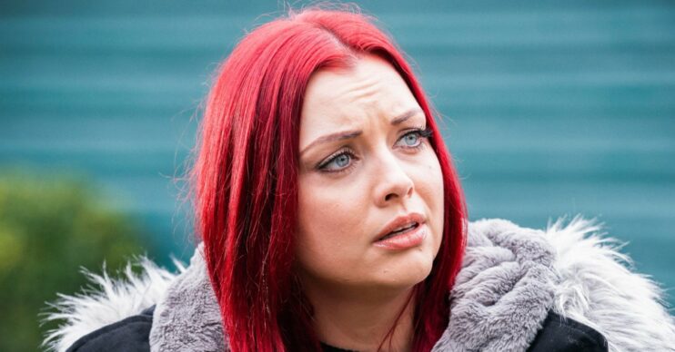 EastEnders star Shona McGarty playing Whitney Dean on the soap