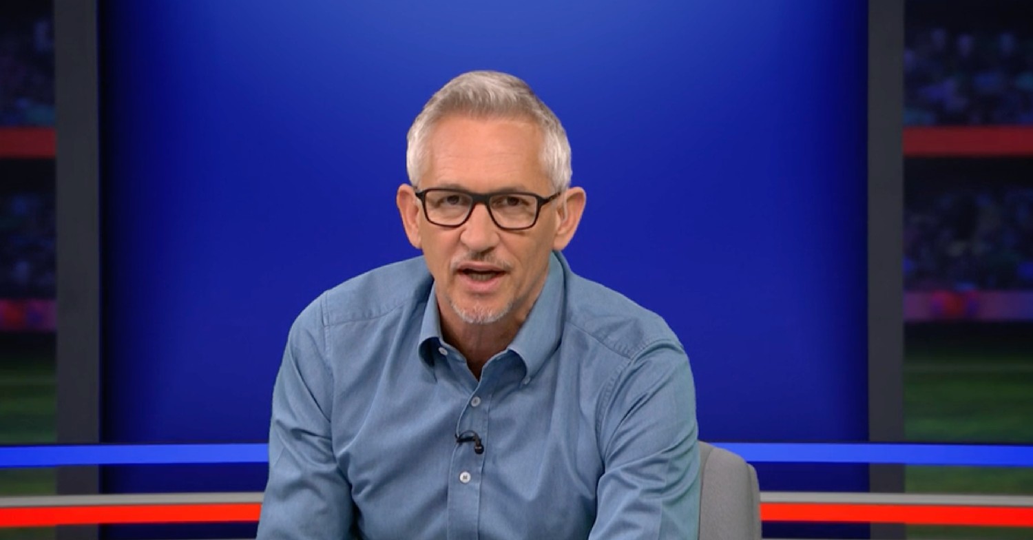 Gary Lineker on Match of the Day