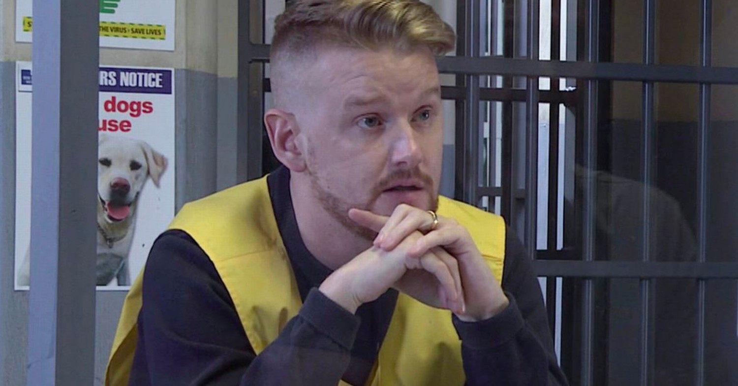 Gary has been to prison so Emmerdale should be easy (Credit: ITV)