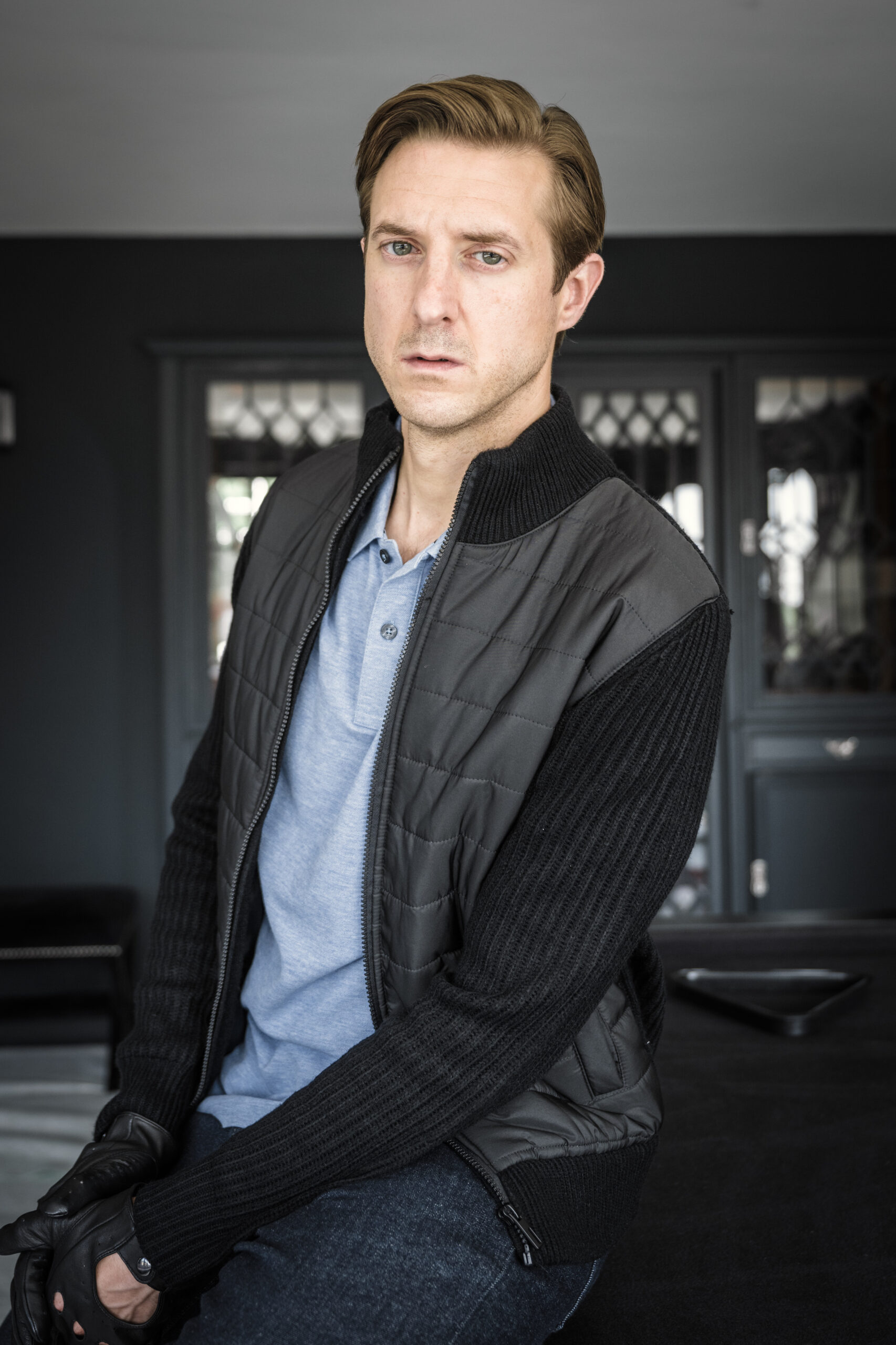 Pictured:ARTHUR DARVILL as Kit Bishop in Grace on ITV