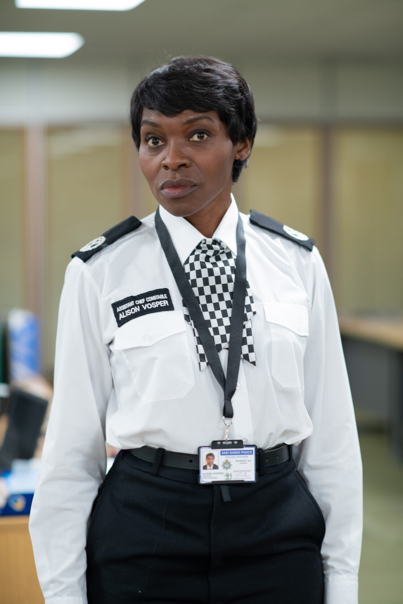 Rakie Ayola as ACC Alison Vosper in Grace on ITV