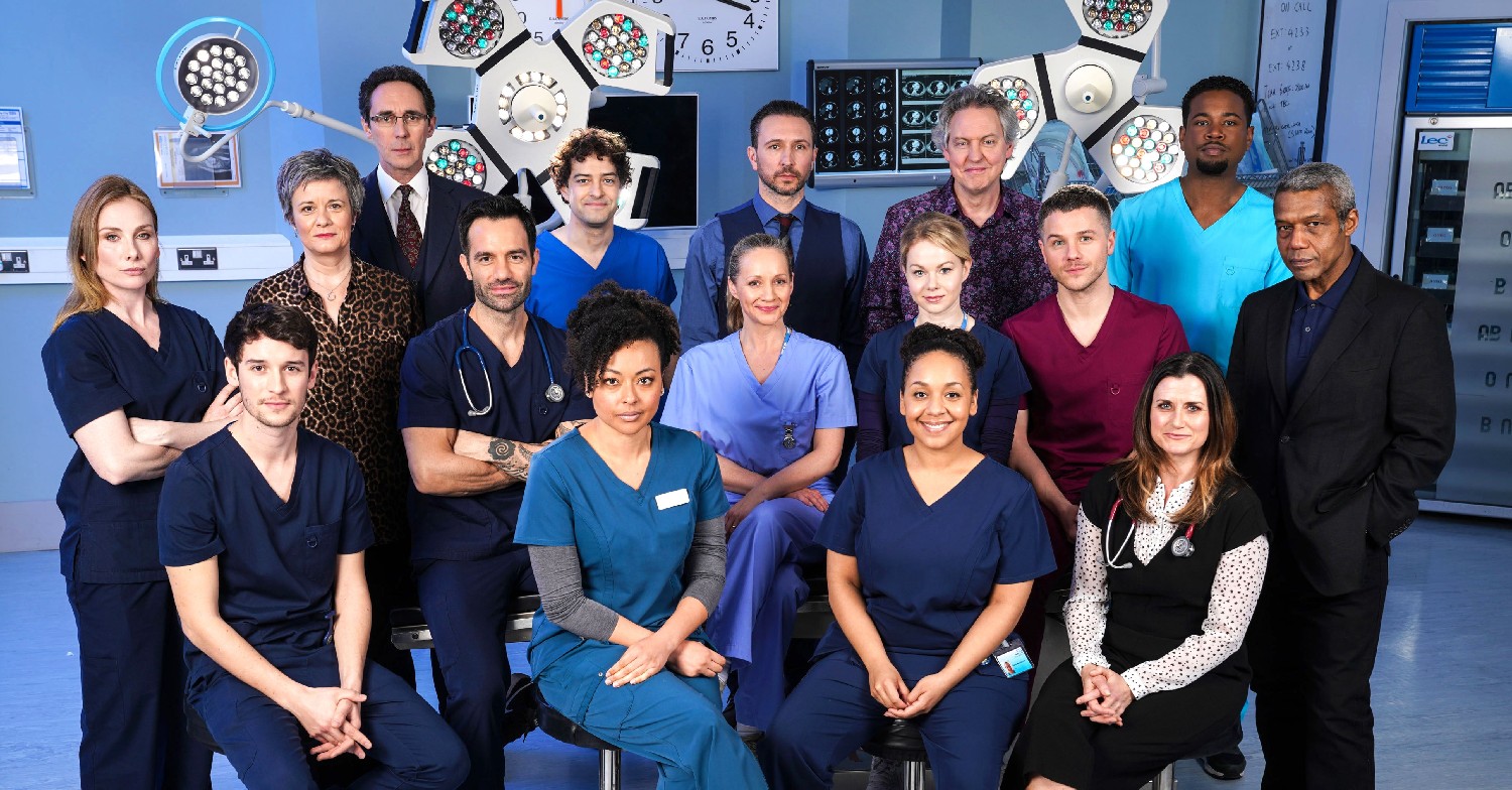 Casualty cast on the show