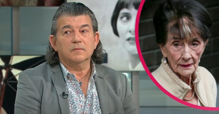 John Altman on GMB today, June Brown seen outside ITV Studios