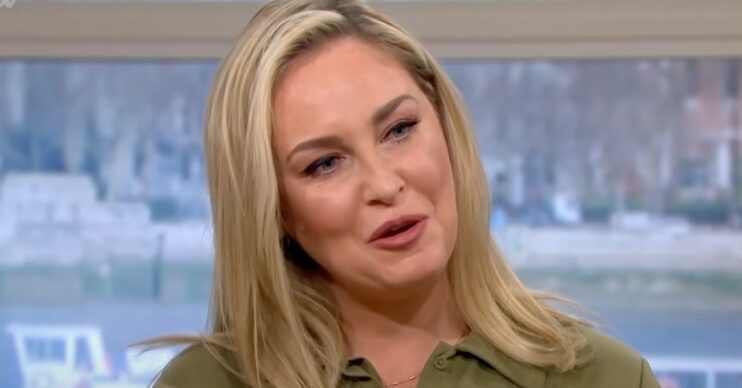Josie Gibson talking on This Morning