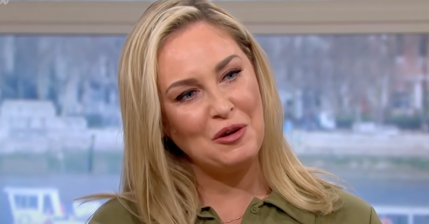 Josie Gibson talking on This Morning