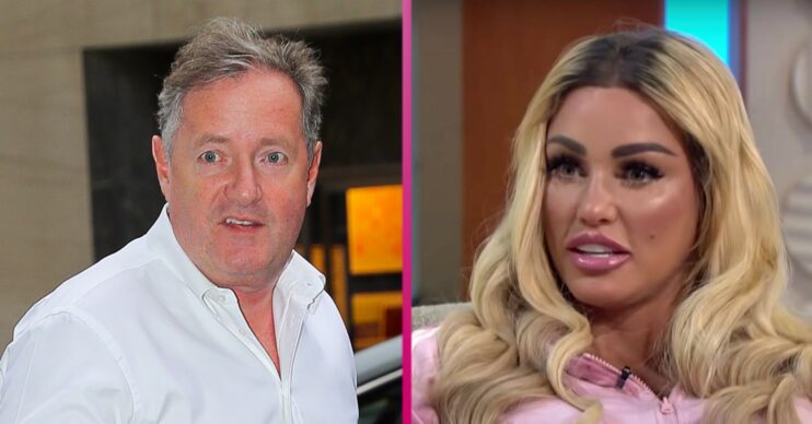 Katie Price and Piers Morgan