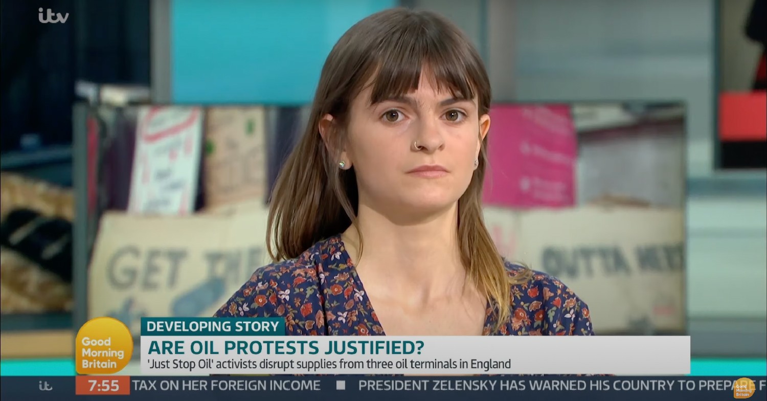 Miranda Whelehan on Good Morning Britain today