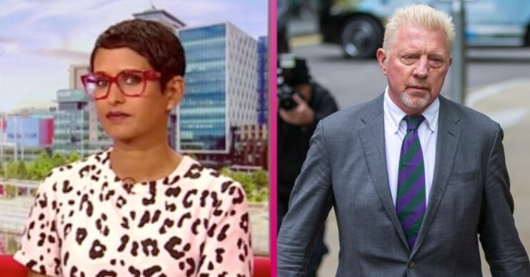 Naga Munchetty Boris Becker