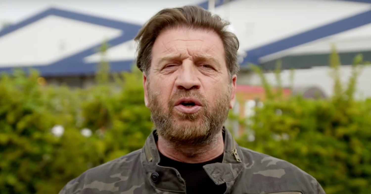 Nick Knowles speaking to camera on Channel 5