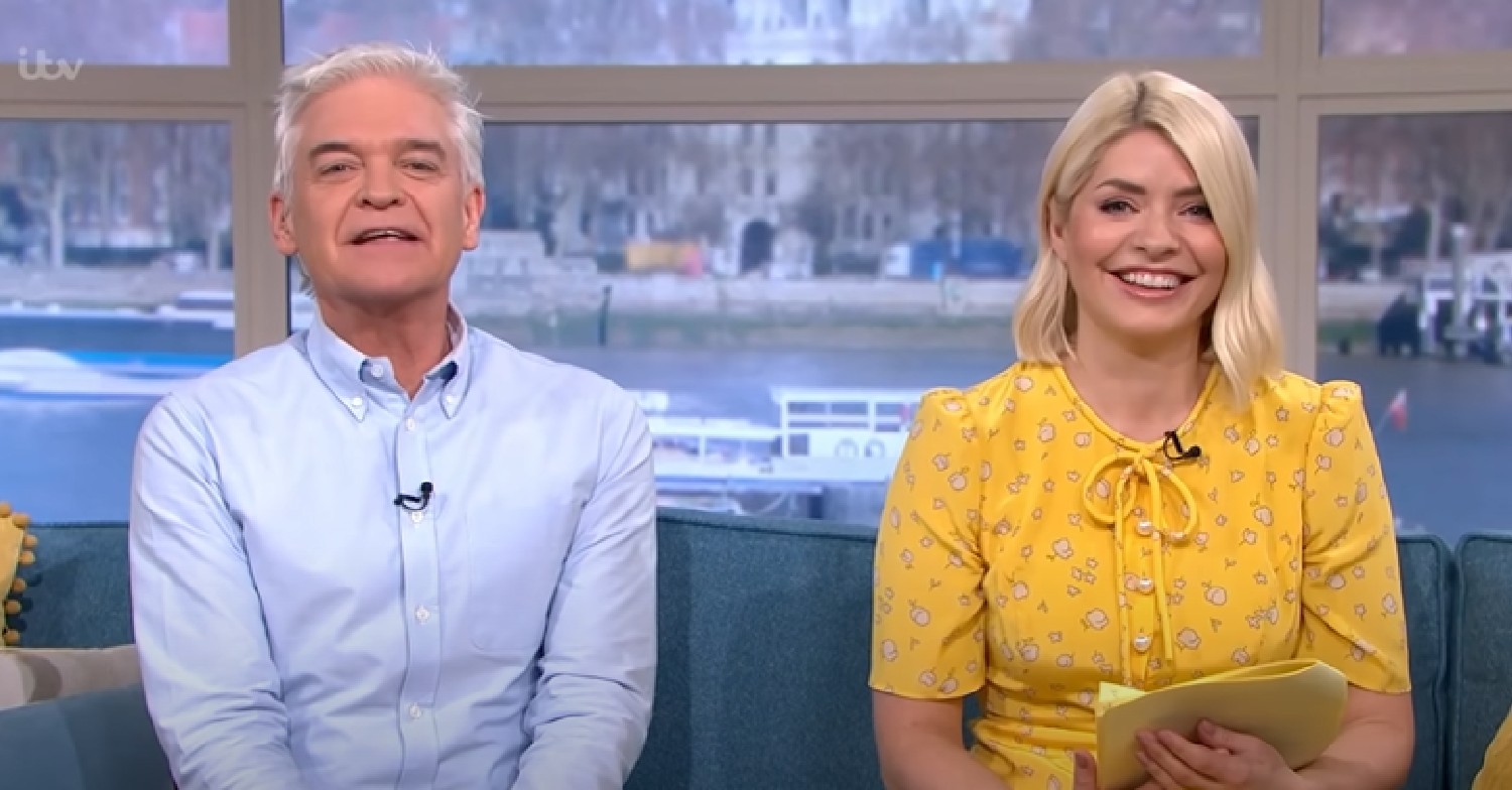 Phillip Schofield and Holly Willoughby on This Morning