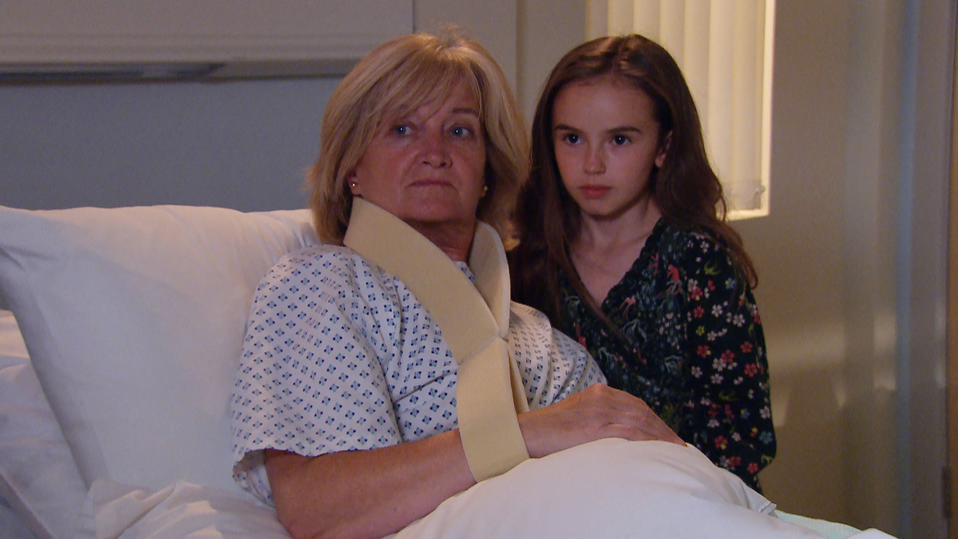 Jamie lashed out and hurt Hazel (Credit: ITV/Shutterstock)