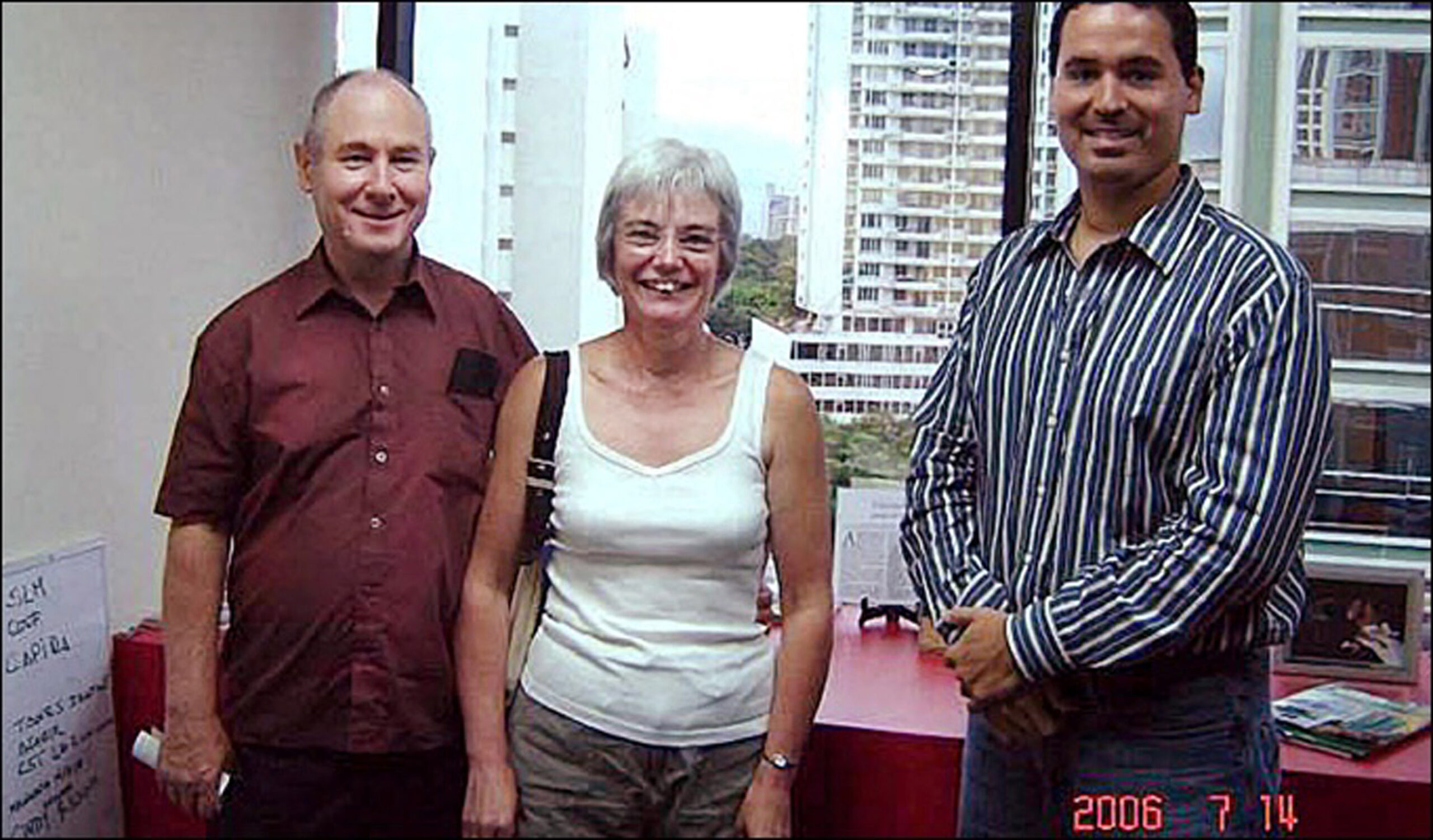 John and Anne Darwin pictured in panama