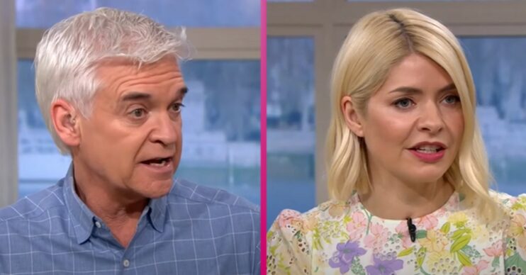 Phillip Schofield and Holly Willoughby on This Morning