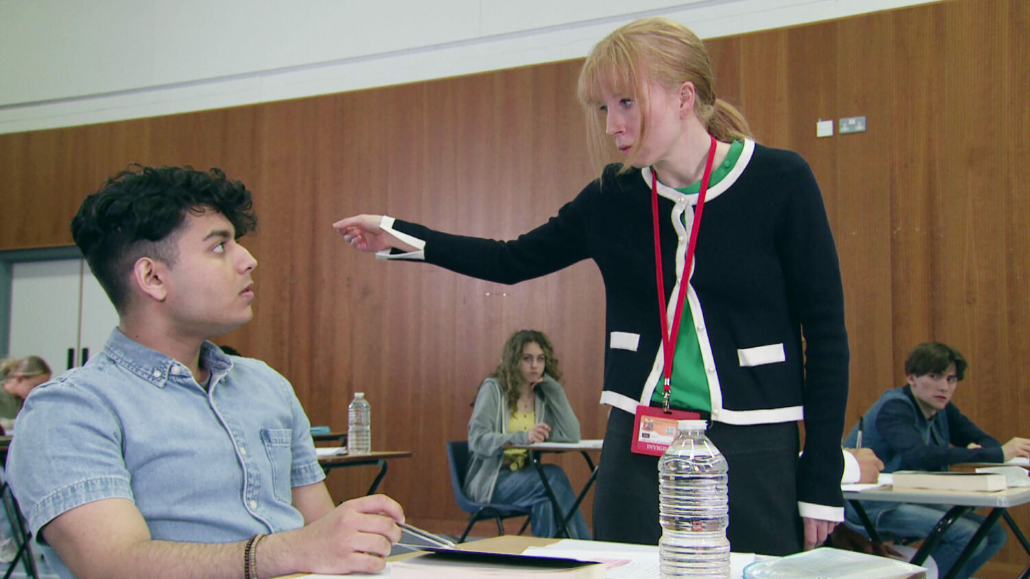 Corrie innocent Aadi is shocked when he's accused of cheating