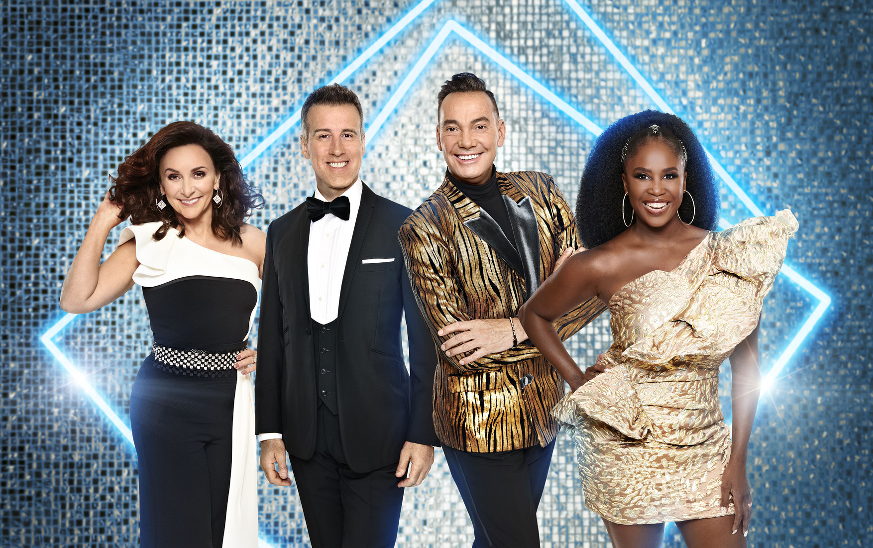The Strictly Come Dancing judges
