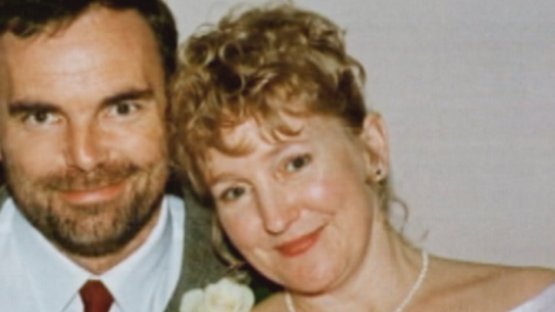 Malcolm Webster and second wife Felicity Drumm 