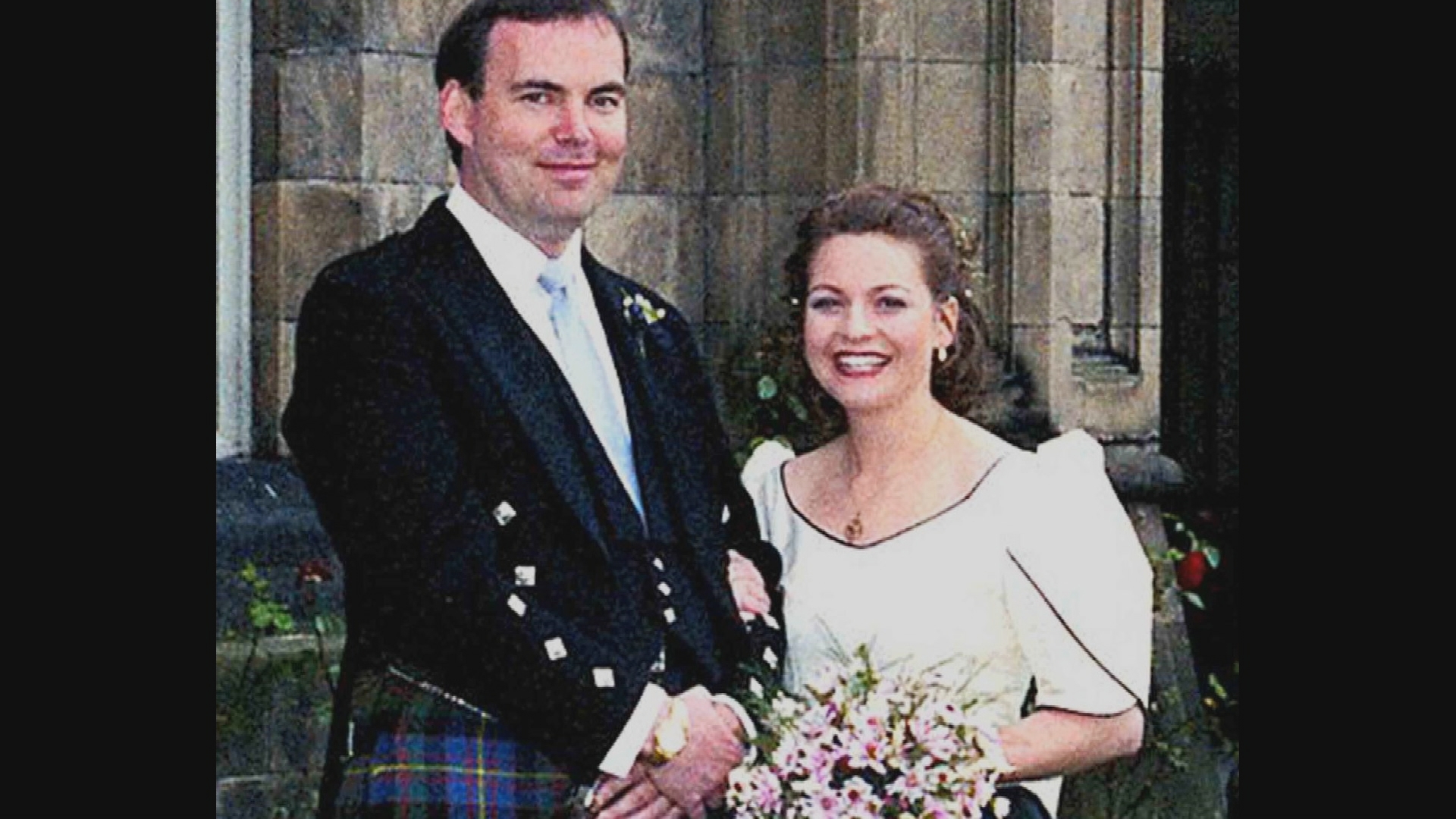 Malcolm Webster and his first wife Claire Morris