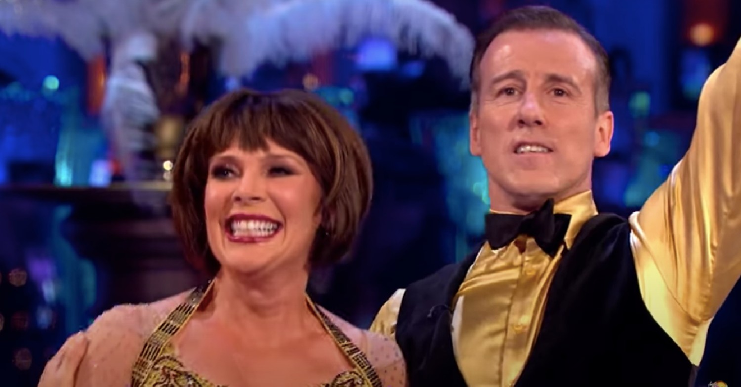 Ruth Langsford dressed up with Anton Du Beke on Strictly