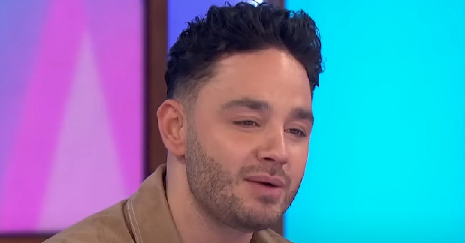 Adam Thomas speaking on Loose Women