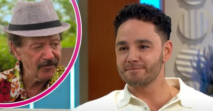Adam Thomas on Lorraine, and his dad Dougie James on ITV show