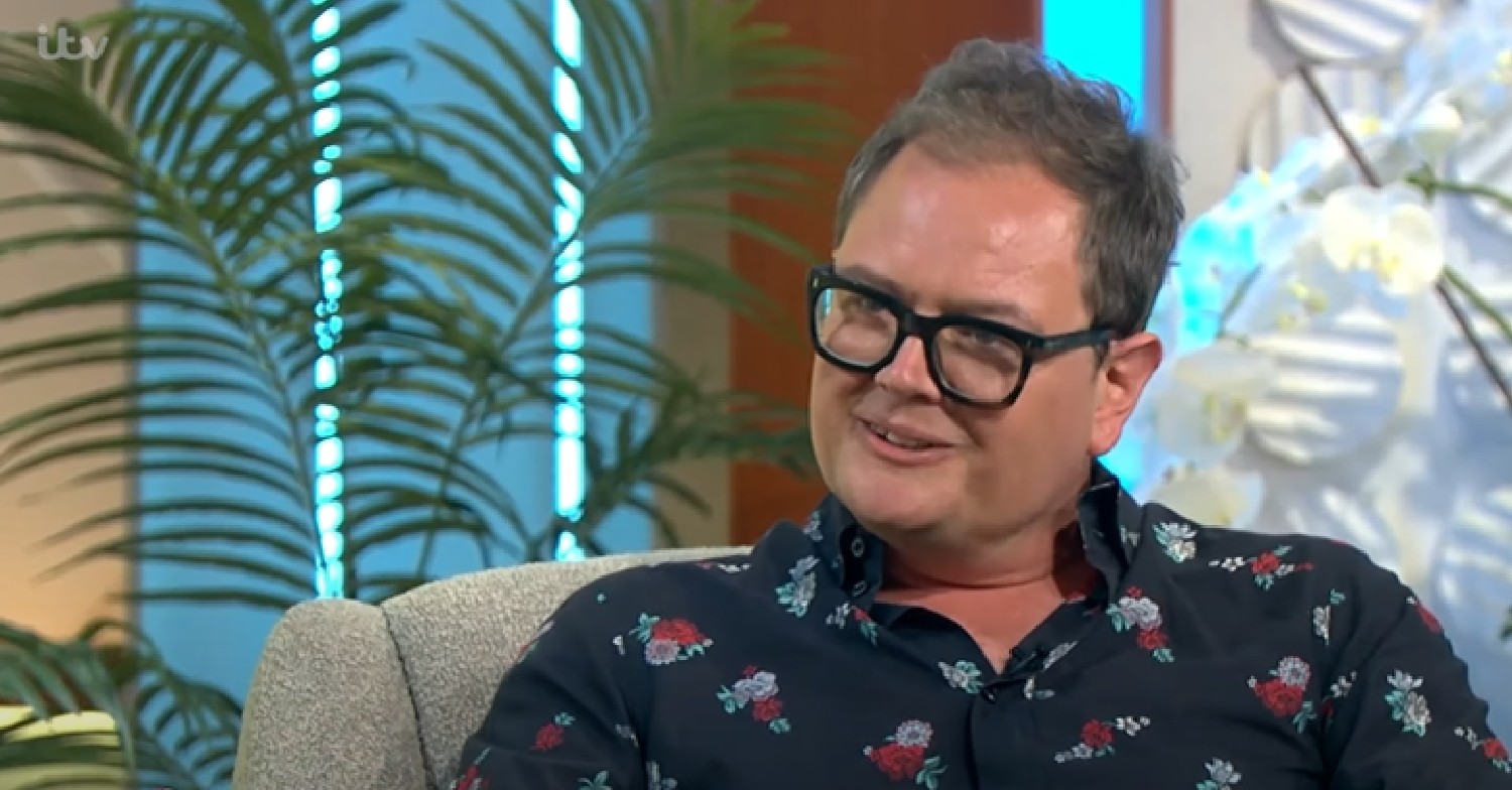 Alan Carr speaking on Lorraine