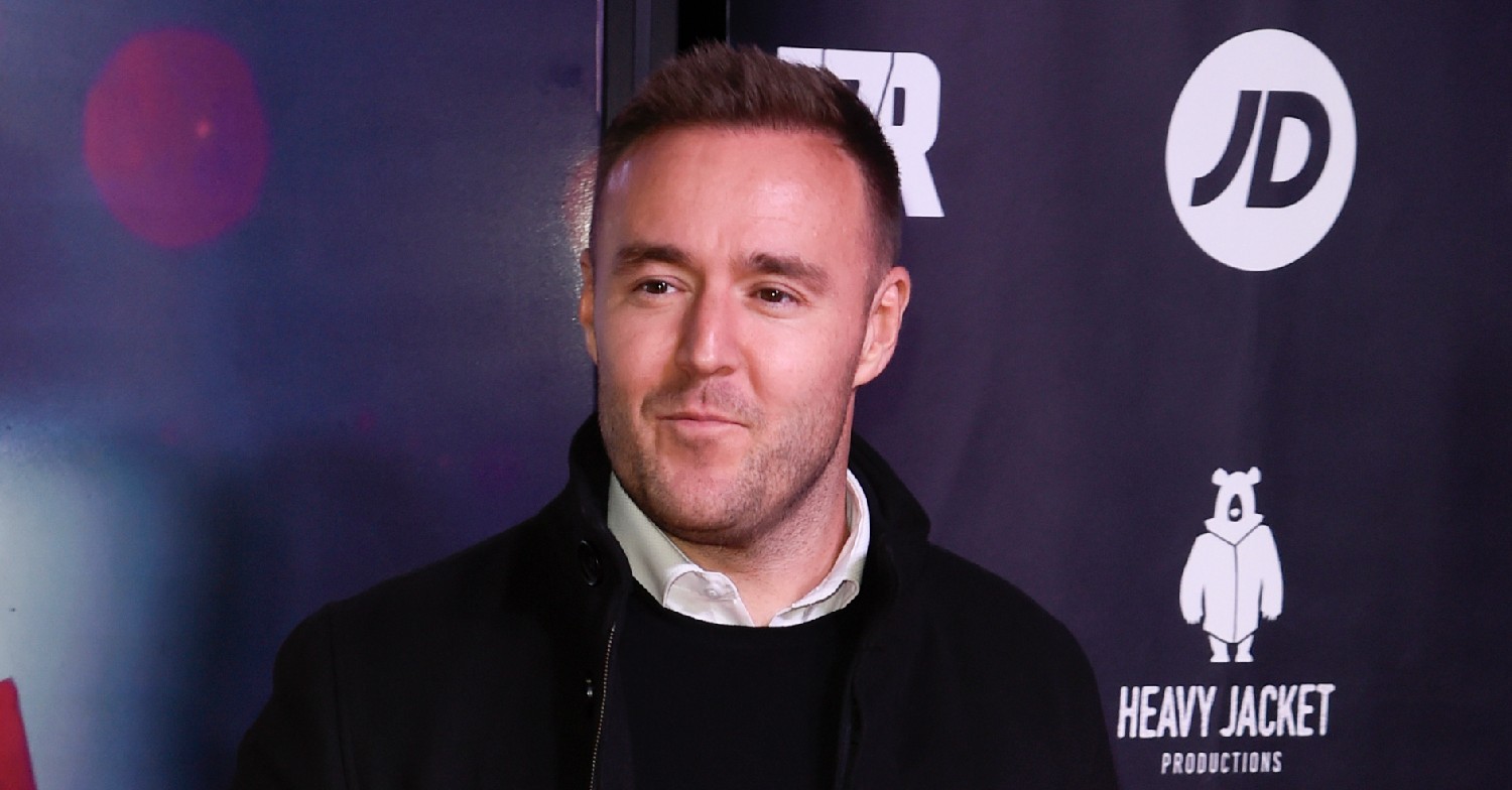 Coronation Street star Alan Halsall attending a movie premiere 