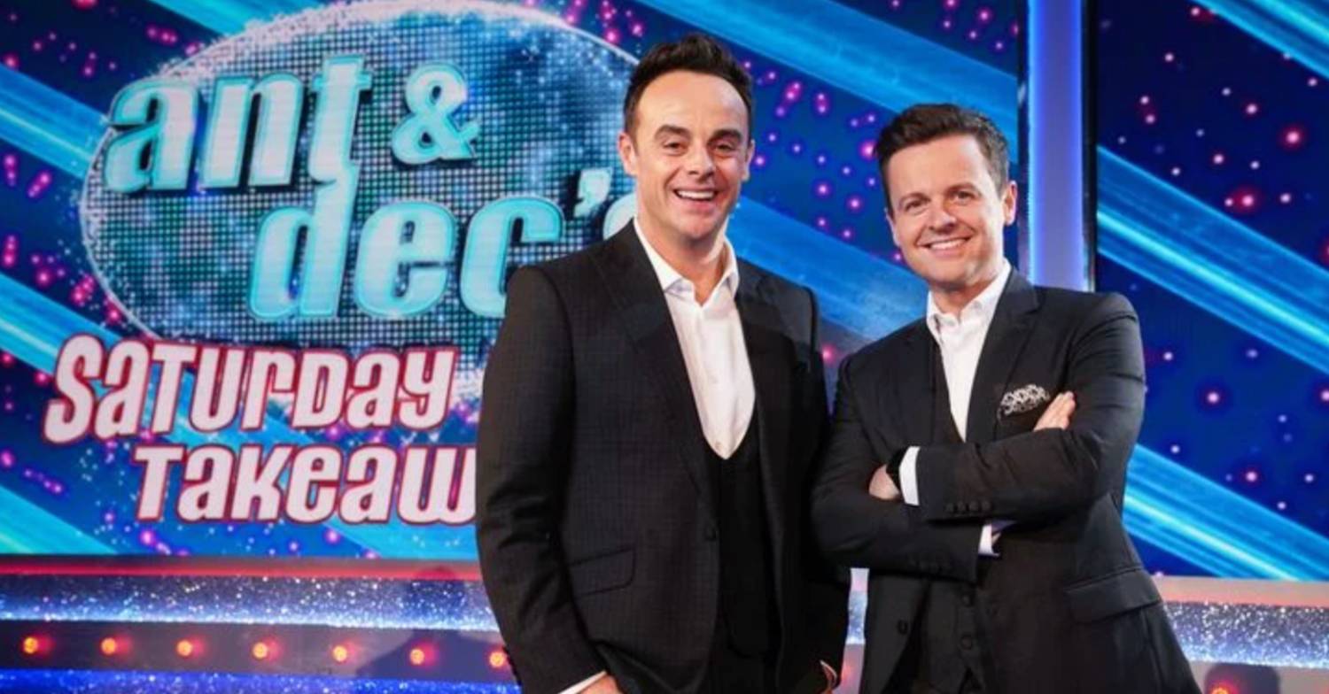 Ant and Dec look smart on Saturday Night Takeaway