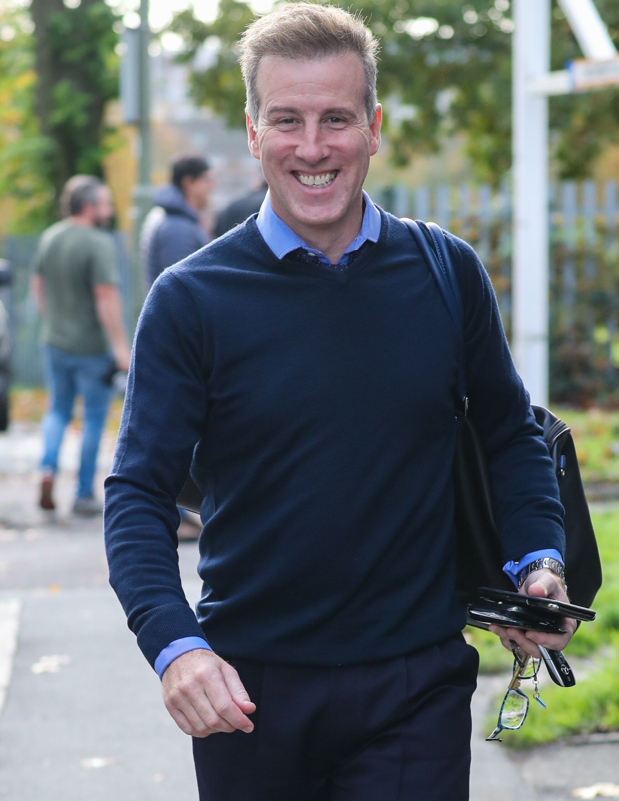 Strictly judge Anton Du Beke smiling at camera