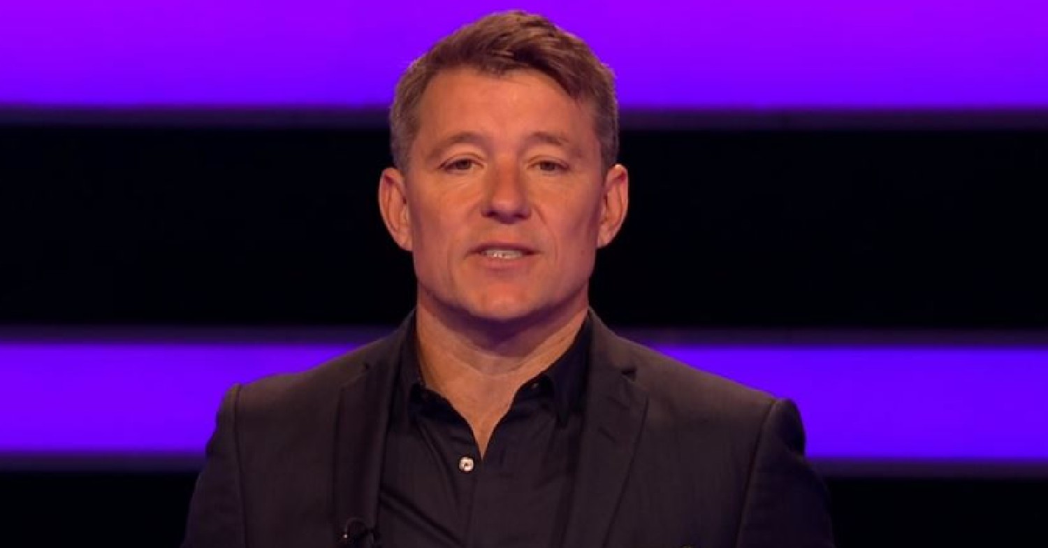 Ben Shephard talks to camera on Tipping Point