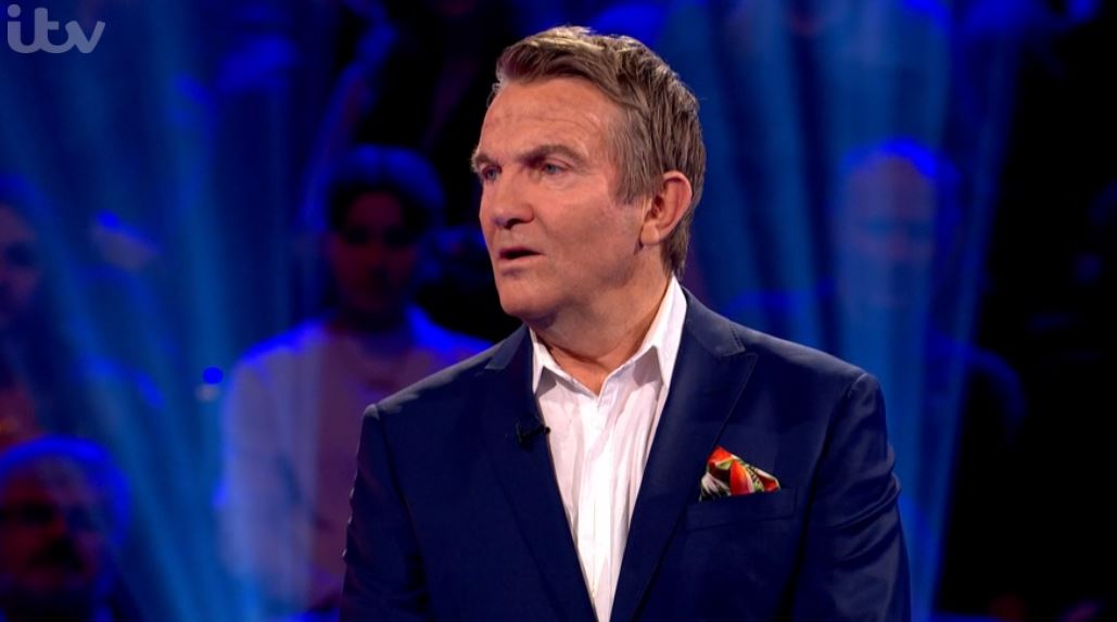 Bradley Walsh on Beat the Chasers looking confused