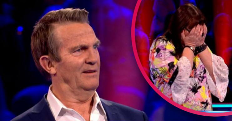 Bradley Walsh looking perplexed on Beat the Chasers