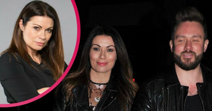 Alison King from Coronation Street with her ex-fiance