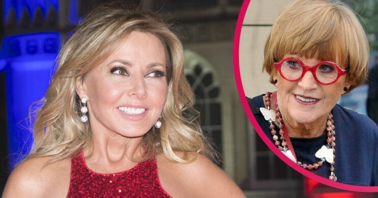 Carol Vorderman and Anne Robinson on Countdown