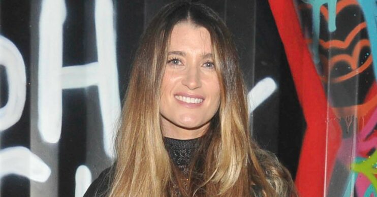 Charley Webb smiles at Adam Thomas's Oh My Glaze Restaurant Launch