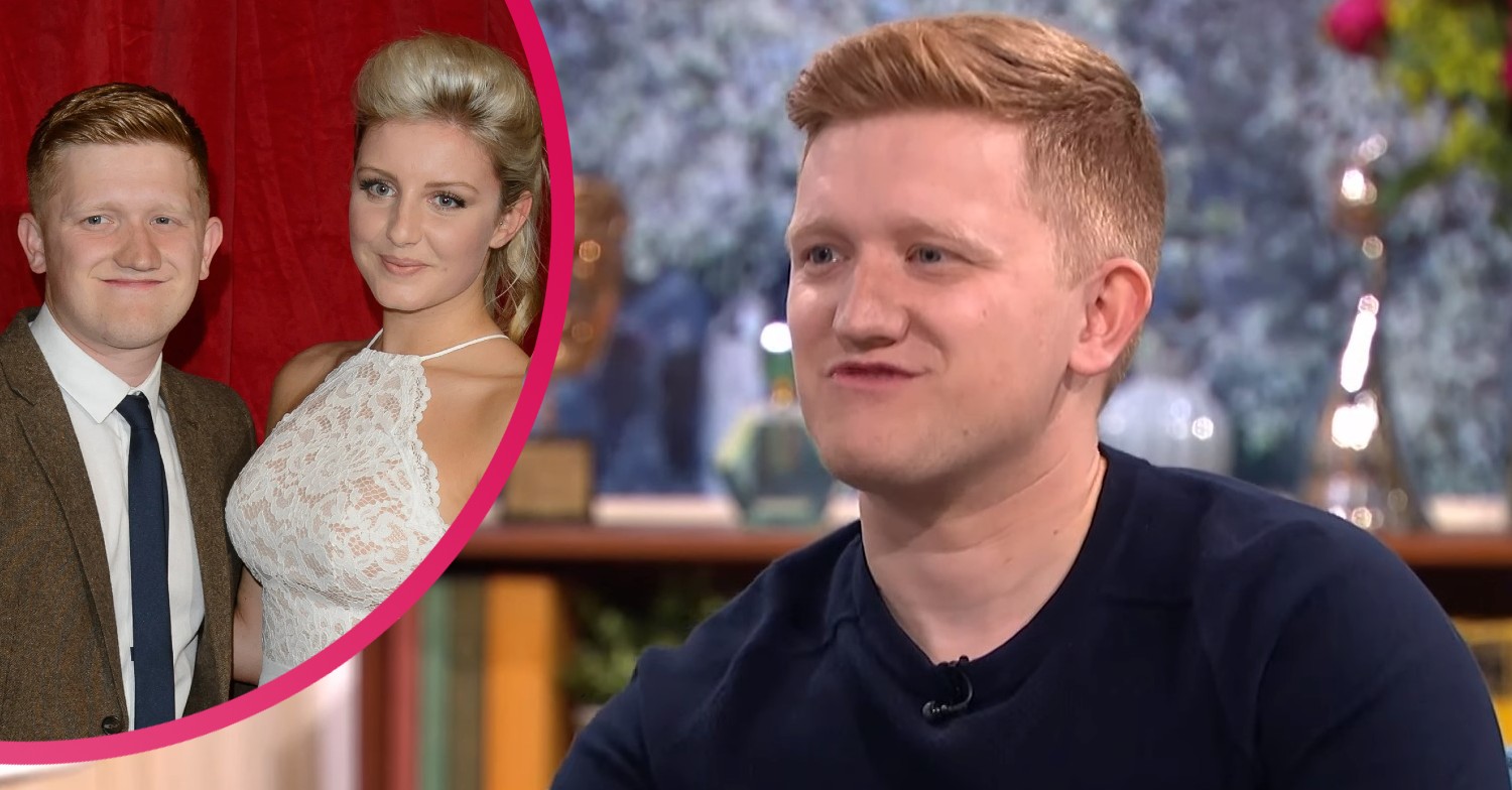 Coronation Street Sam Aston and wife Briony