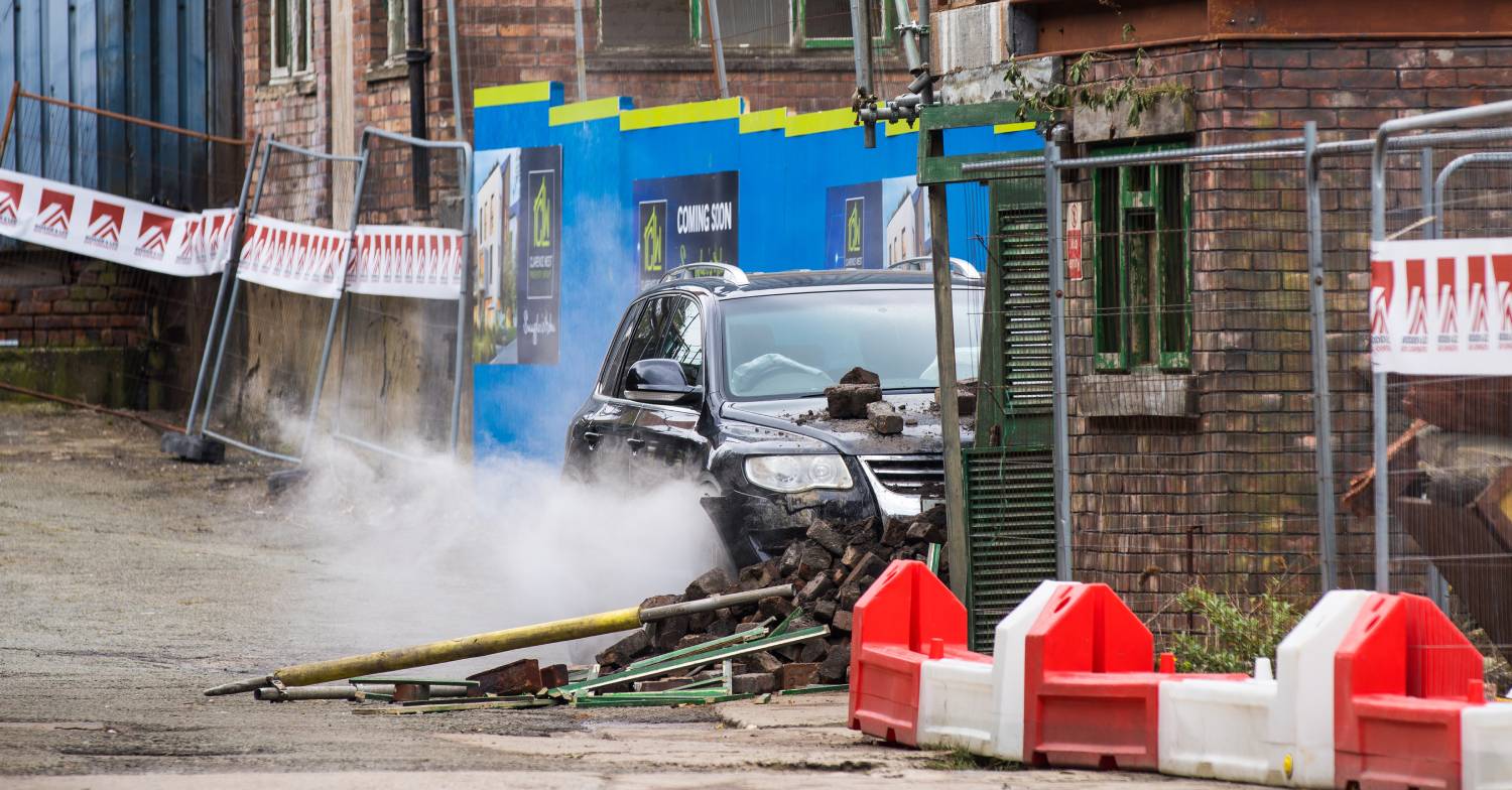 The dust settles after the crash