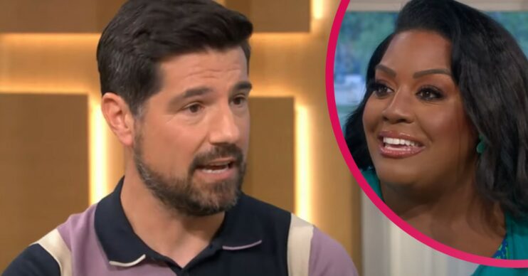 Craig Doyle speaking on This Morning alongside smiling Alison Hammond
