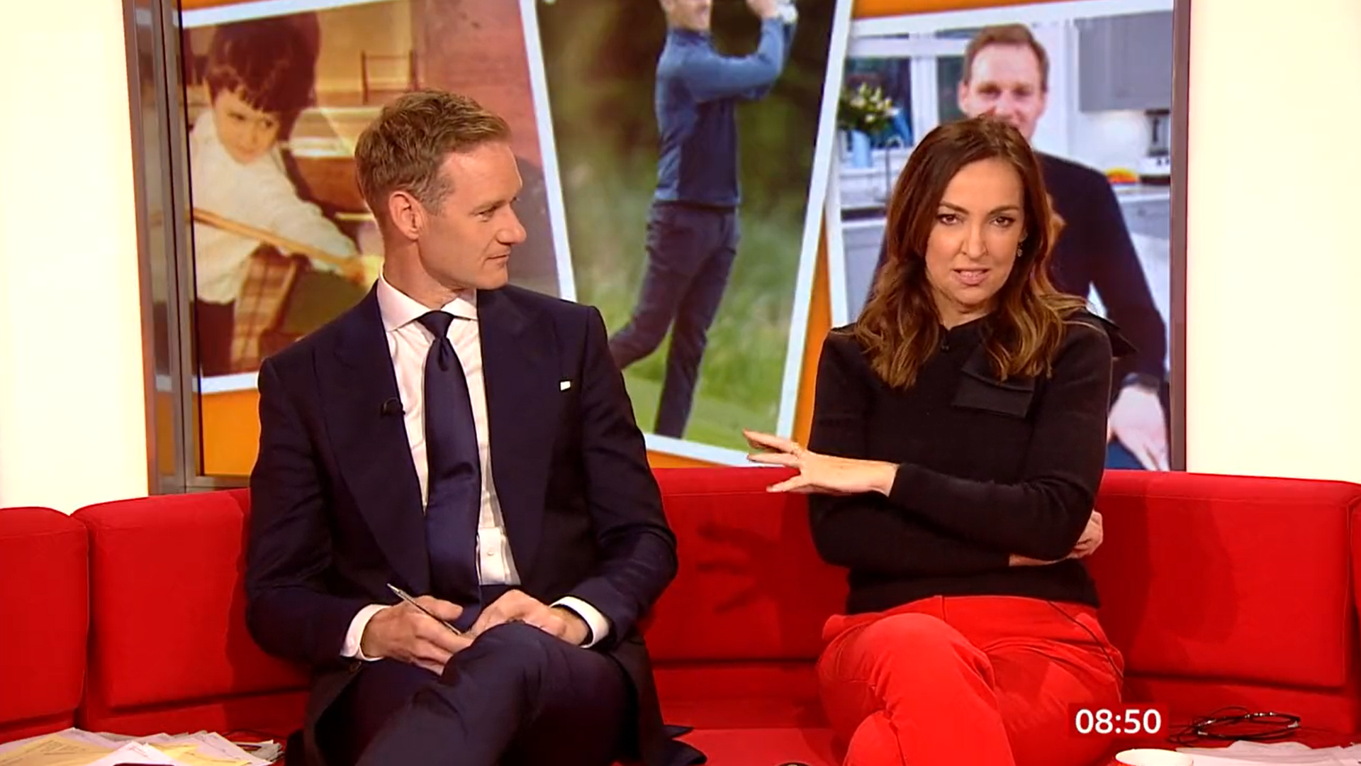 Dan Walker and Sally Nugent on BBC Breakfast today May 17, 2022